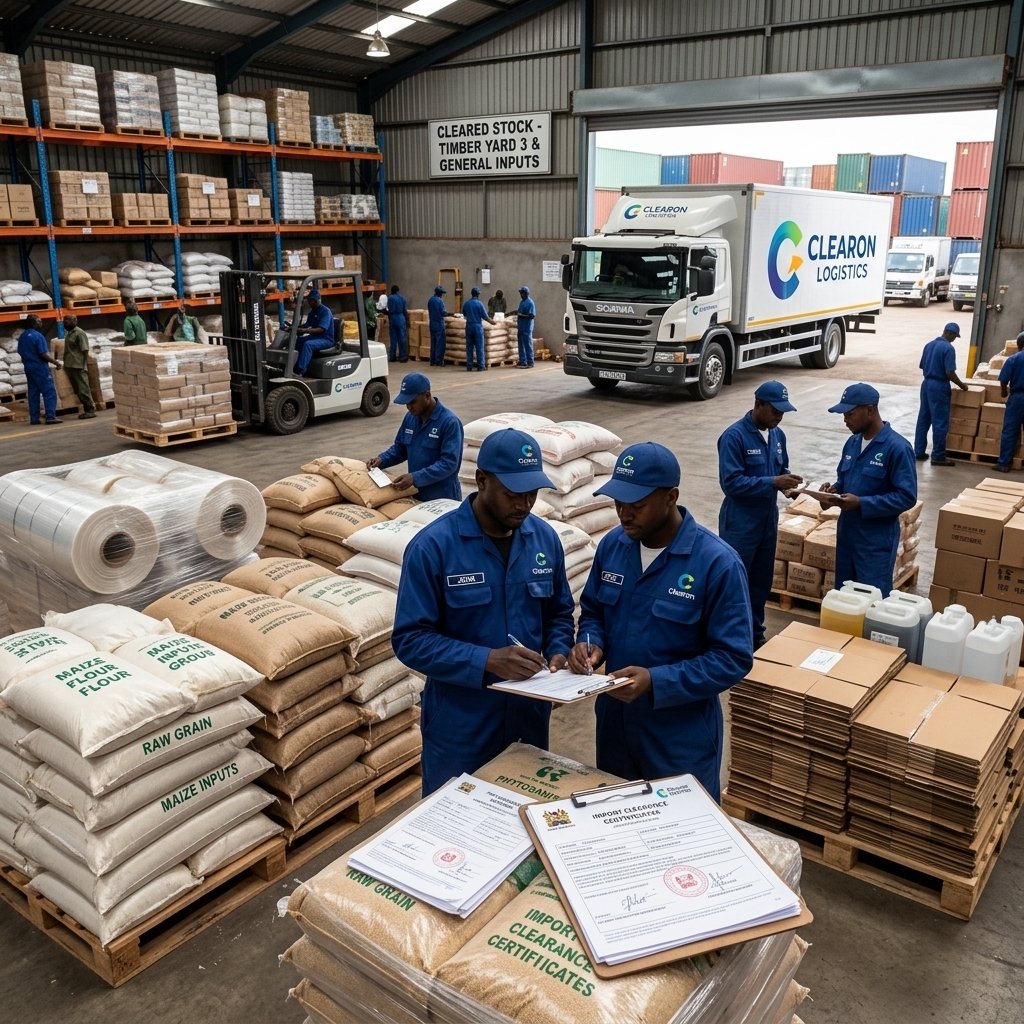 Clearing Agent for Manufacturers Importing Raw Materials and Packaging Inputs