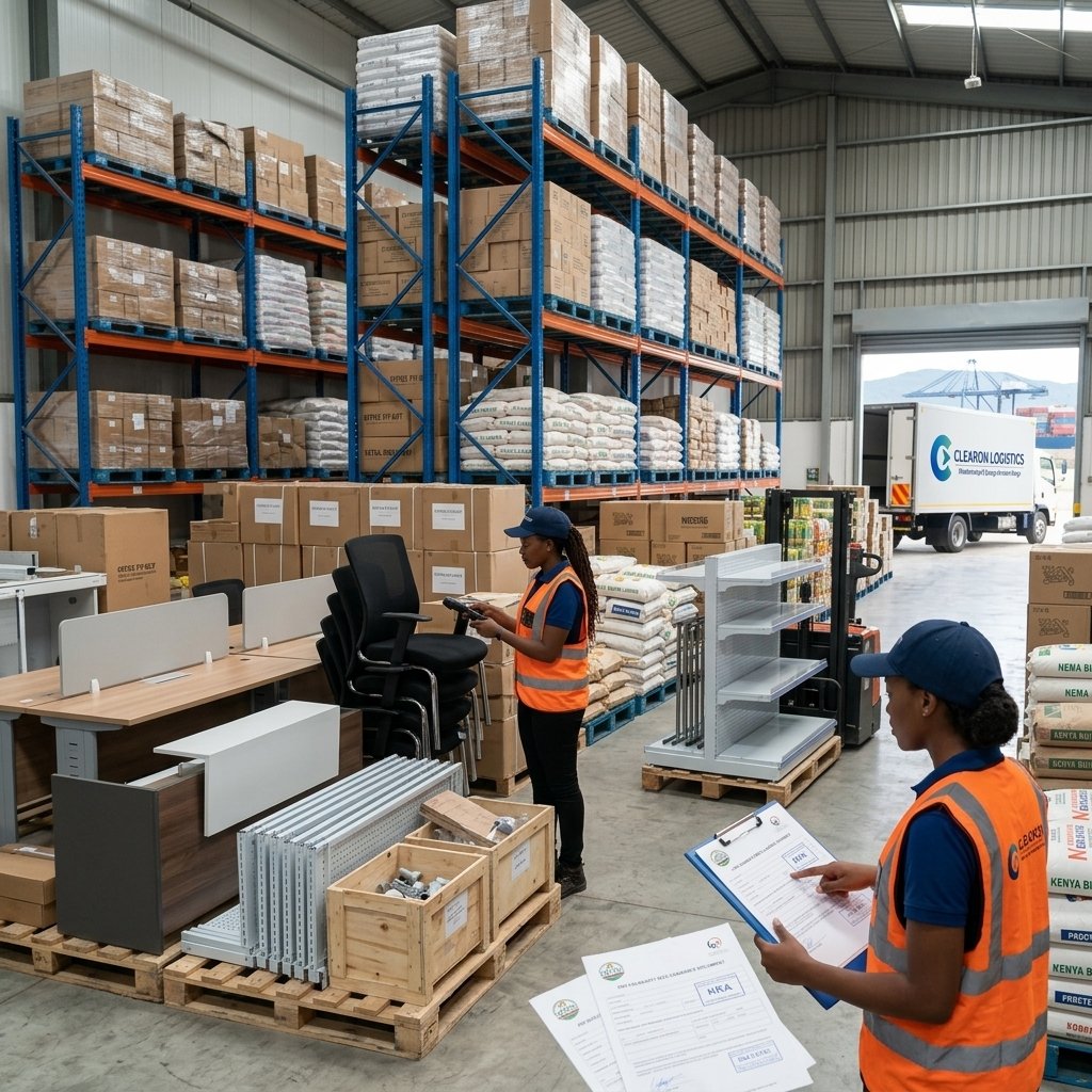 Clearing Agent for Commercial Furniture and Fittings Importers in Kenya