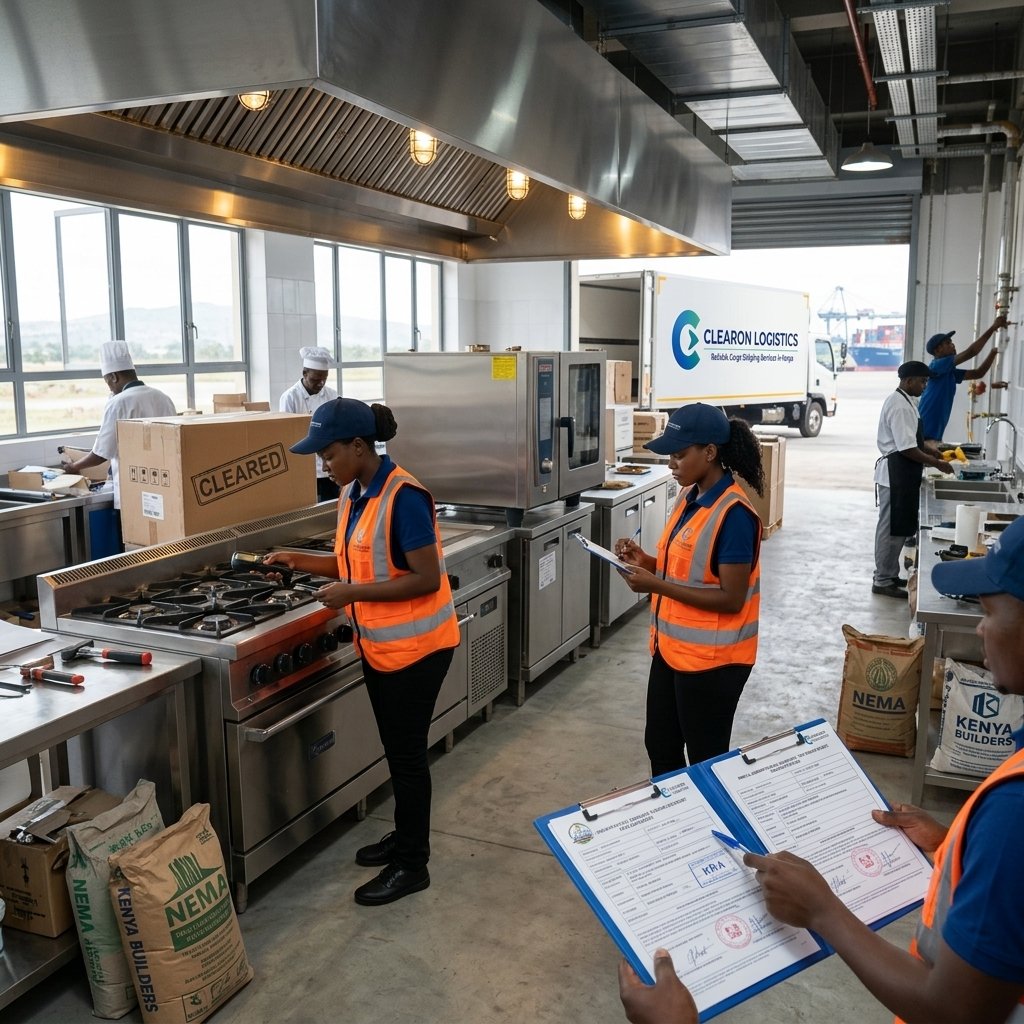 Clearing Agent for Hotel and Restaurant Equipment Importers in Kenya