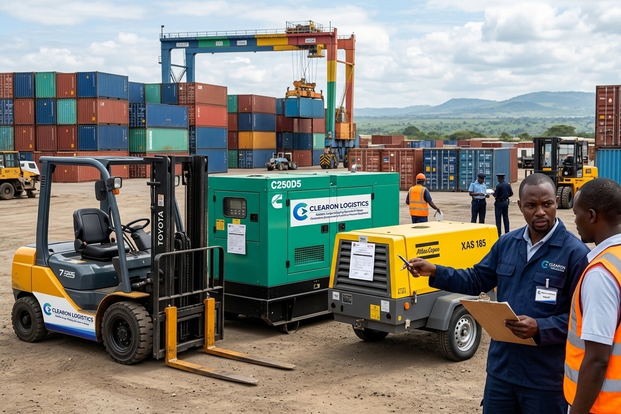 Clearing Agent for Industrial Equipment: Generators, Compressors, Forklifts and Pressure Equipment