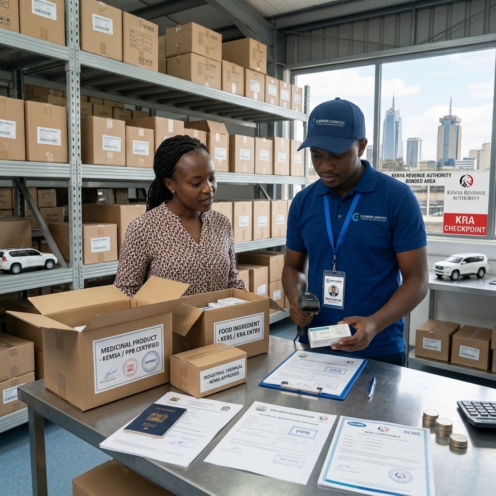 Clearing Agent for Regulated Goods: Pharmaceuticals, Chemicals, and Food Imports