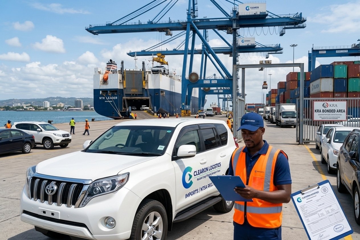 Clearing Agent for Vehicle Import in Kenya: What to Look For